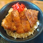 白鳥十郎そば本舗 - ミニソースカツ丼