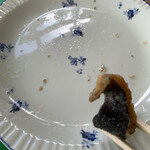 追の沢マス釣場 - 食べ終わったお皿が油ギトキドじゃないんですから
