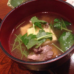 Wasabiya - 揚げ出し豆腐鴨味♪
                        揚げ出し豆腐とかも出汁なんて、美味しくないわけがないヽ(≧▽≦)ﾉ