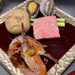 銀座 鉄板焼き ステーキ K-sio - 鮑、伊勢海老、神戸牛♡