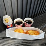 ブーランジェリー アンアミー - テラスでラストパン