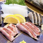 遊膳やま笠 - お刺身盛り合わせ