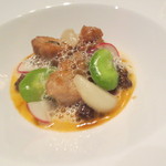 銀座 レカン - こちらは胸腺ならではの食感と味わいをきちんと。