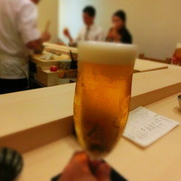 寿司処 しん - ◆最初は、やっぱりビールでしょう～～