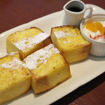 太陽のカフェ - （モーニング）フレンチトーストセット