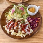 シーバーズカフェ - 料理：チキンオーバーライスプレート