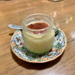 酒場 オルソー - 冷製ちょこっと梅茶碗蒸し