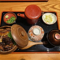 炭焼うな富士 名駅店 - 肝入り上ひつまぶし