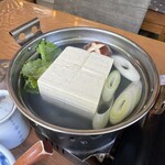 そば処 湧水 - 湯豆腐