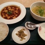 Soukitei - 麻婆豆腐とミニラーメンのセット