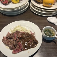 キャトルラパン - スープと熱々ご飯が付く