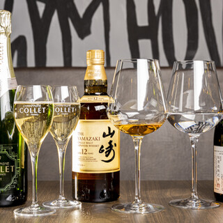 自社輸入のシャンパンが豊富◆魅力のコーヒーはベニエと相性◎