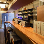 石橋スタンド わだち - カウンター席（くつろげる）