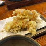 天鈴 - かき揚げは帆立貝柱と小海老