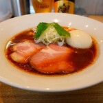 宍道湖しじみ中華蕎麦 琥珀 - 