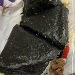 おにぎり こんが - 明太クリームチーズ、筋子、牛すき焼き