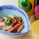 鳥弧 - かっぱなんこつ明太バター炒め