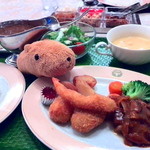 レストラン雪河亭 - 明治の洋食＆カレーセット（H26）