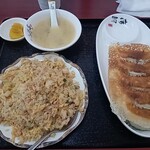 餃子大好 - 料理写真:餃子炒飯セット