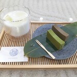 RURU KAMAKURA - ■羊羹テリーヌ　900 　・お抹茶 　・ほうじ茶