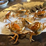 丹三郎 - 沢ガニの唐あげ