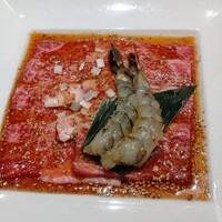 叙々苑 新宿小田急ハルク店 - 霜降のお肉と海老