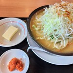 幸楽苑 - 味噌野菜＆トッピング