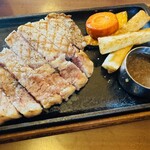 ランチョ・エルパソ - どろぶたリブロースステーキ200g ¥2,480