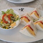 珈水亭 - ミックスサンドセット　1,155円