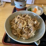 ゆでた亭うどん太郎 - 生姜焼き丼アップ