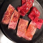 焼肉食べ放題 感激どんどん - 霜降り焼肉とハラミ