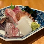 季彩や　ひで - すべて天然物だそうです。カツオの藁焼きの香りが抜群でした