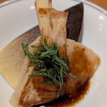季彩や　ひで - タケノコのバター焼き。