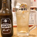 秋田大衆割烹料理 米代 - カンパ〜イ！