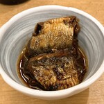 秋田大衆割烹料理 米代 - お通しのいわし煮