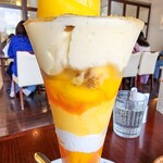 フルーツピークス - マンゴーブリュレパフェ