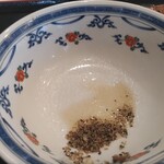 よいひ - 飲み干せました。