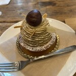 カフェボスケ - モンブラン