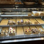 カフェボスケ - こちらのケーキから選びます。
