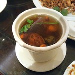 SOUP RESTAURANT - SOUP RESTAURANT PARAGON(ブラックチキンのスープ)