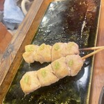 焼鳥 古友里 - ササミ！いえ！そういうササミじゃないッス！やんわらか〜でジューシーなササミ！古友里で初めて出会いました。ササミの可能性を絶大に変えている！！