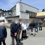 ささにしき食堂 - 開店20分前。