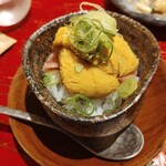 鮨 まぜき - ウニとマグロのご飯