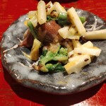 鮨 まぜき - ホタルイカ酢味噌