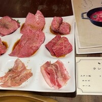 焼肉 いのうえ 吉祥寺店 - ランチコース9種盛り