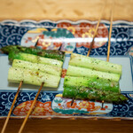 焼鳥と水炊き 櫛田 - アスパラガス