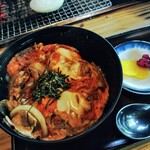 炭焼地鶏 山蔵 - 親子丼