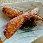 炭焼地鶏 山蔵 - 幻の手羽先(あま手羽)