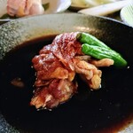 炭焼地鶏 山蔵 - 地鶏(タレ)