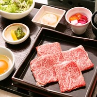 A5ランク黒毛和牛すき焼き御膳